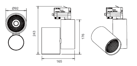 High CRI Led Track Light