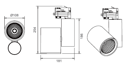 High CRI Led Track Light