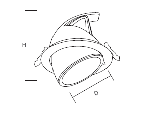 High CRI Led Down Light