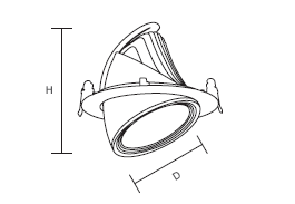 High CRI Led Down Light